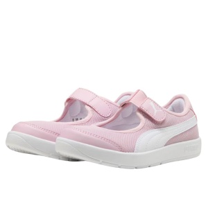 Pantofi sport fete Puma Courtflex v3 Lina V PS Rose Mauve - Img 4
