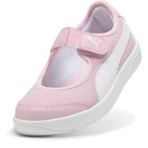 Pantofi sport fete Puma Courtflex v3 Lina V PS Rose Mauve - vedere în perspectivă - 400578/02