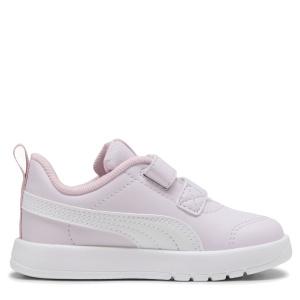 Pantofi sport fete Puma Courtflex V3 V Inf Lilac Frost White — vedere laterală opusă