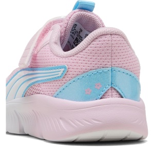 Pantofi sport fete Puma FlexFocus MoJelly Heaven Pearl Pink — detaliu călcâi