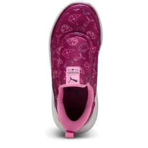 Pantofi sport fete Puma Fun Racer 2 SLIPTECH HK&FR 2 PS — vedere de sus și talpa