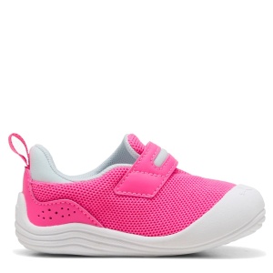 Pantofi sport fete Puma Kitten Mesh V Inf Fluro Pink — vedere în perspectivă