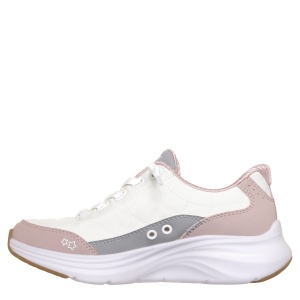 Pantofi sport fete Skechers Contour Foam Alb - vedere din față - 303949L/WLV