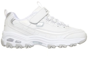 Pantofi sport fete Skechers D'lites Alb