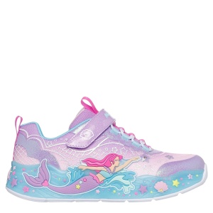 Pantofi sport fete Skechers Mermaid Dreams Lavender Multi