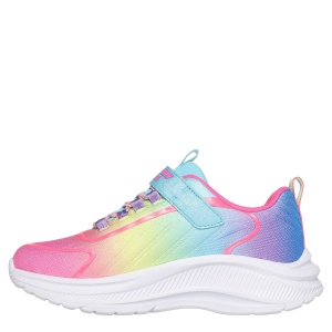 Pantofi sport fete Skechers Rainbow Cruisers Turquoise Multi - Img 3