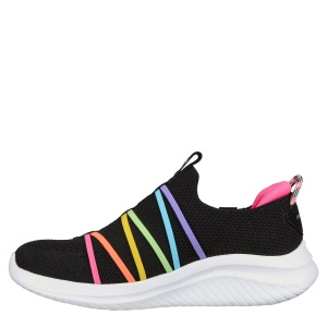 Pantofi sport fete Skechers Ultra Flex 3.0 Black — vedere din față