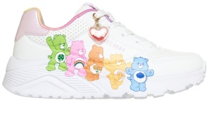 Pantofi sport fete Skechers Uno Lite Alb