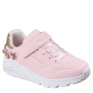 Pantofi sport fete Skechers Uno Lite Roz — vedere în perspectivă