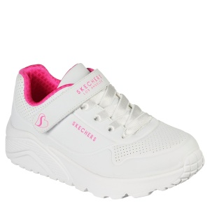 Pantofi sport fete Skechers Uno Lite White mărimi 27-32 — vedere în perspectivă