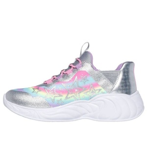 Pantofi sport fete Unicorn Dreams Starry Lite Silver Multi L - Img 5