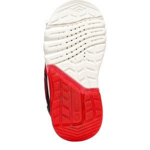 Sandale băieți Geox Ciberdron Black Red — talpa