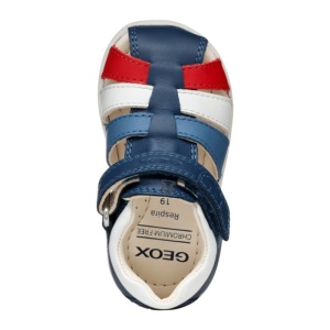 Geox Sandale baieti Macchia Boy Avio White B254VA-08554-C4242