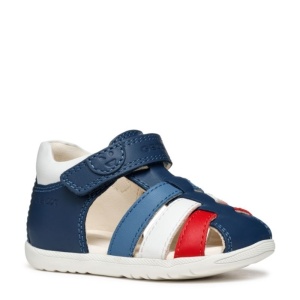 Geox Sandale baieti Macchia Boy Avio White B254VA-08554-C4242