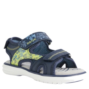 Sandale baieti Maratea B.D Navy Lime - J15DRD/01504/C0749 - din fata