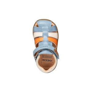 Sandale baieti Sandal Macchia Boy Lt Sky Orange - Img 6