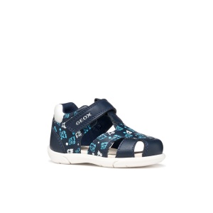 Sandale baieti Sandal Zapito Boy Dk Navy White - Img 3
