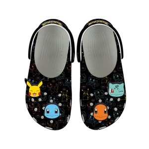 Sandale plaja baieti Crocs Pokemon Print Clog