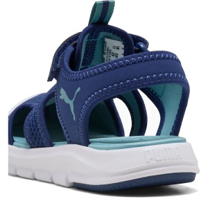 Sandale plajă băieți Puma Fun Racer Mesh PS Blue Jewel — detaliu călcâi