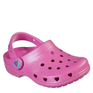Sandale plajă Fete Skechers Heart Charmer Sweet Breeze Pink mărimi 22-26 - 59873