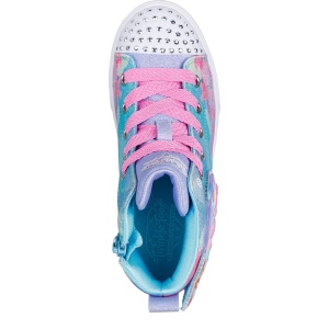 Teniși fete Skechers Seashell Magic Mermaid Sea Blue - Img 4