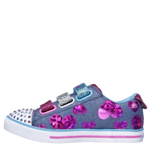 Teniși fete Skechers Sparkle Lite Flutter Fab - Img 3