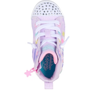 Teniși fete Skechers Twi Lites Unicorn Kitty Lavender mărimi 22-26 - Img 4