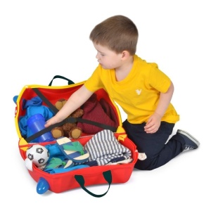 Trunki valiza copii FRANK - Pompierul 0254-GB01 accesorii copii bigstep