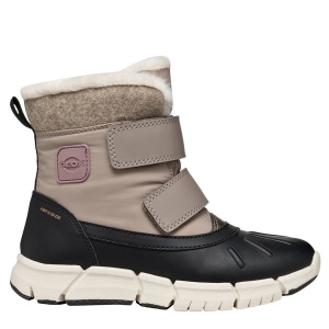 Apreschi impermeabil fete Geox Flexyper Girl B Ab Dk Beige Black