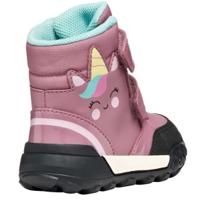 Apreschi impermeabil fete Geox Trekkyup Girl B Abx Dk Pink — vedere din față