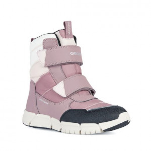 Geox Apreschi impermeabil fete J Flexyper G.B ABX Dk Rose incaltaminte copii bigstep