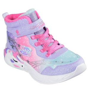 Ghete fete Skechers Unicorn Dreams Magical Cove Lavender - Img 2