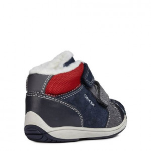 Ghete imblanite baieti Toledo BD Navy Red - Img 4