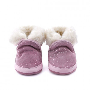Ghete imblanite bebelusi Cosy Boot light pink - Img 1