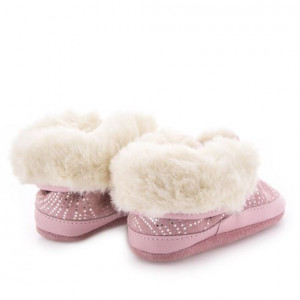 Ghete imblanite bebelusi Cosy Boot Rose Clair - Img 3