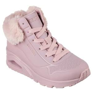 Ghete îmblănite fete Skechers Uno Fall Air Mauve - 71868