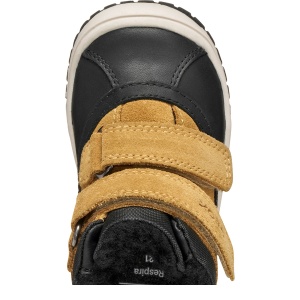 Ghete îmblănite impermeabile băieți Geox Omar WPF Black Dk Yellow - B462DC/04322/C9241 - detaliu