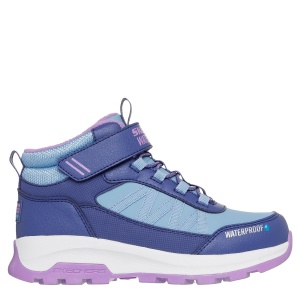 Ghete impermeabile fete Skechers Storm Blazer Navy Purple mărimi 27-32