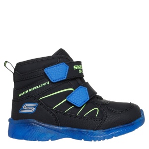 Ghete Water Repelent băieți Skechers Illumi Brights Splash Beams Black