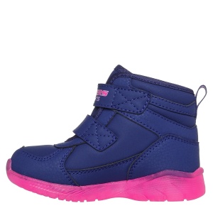 Ghete Water Repelent fete Skechers Illumi Brights Polar Steppe Navy - Img 3