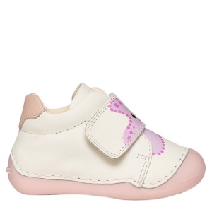 Incaltaminte bebe Geox SS26 Tutim White Nude