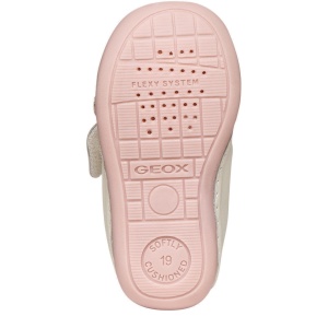 Incaltaminte bebe Geox SS26 Tutim White Nude — talpa