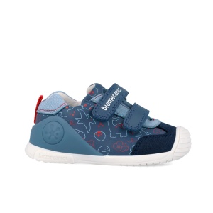 Biomecanics Pantofi baieti 262120-A556 Petrol incaltaminte copii bigstep