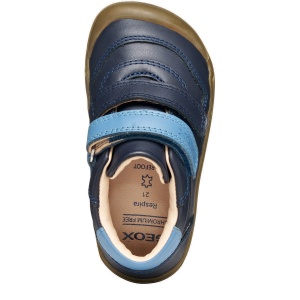 Pantofi băieți Geox Steppieup Boy Navy Avio — vedere de sus