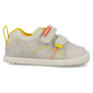 Pantofi barefoot băieți Biomecanics 262190-C891 Beige Y Amarillo