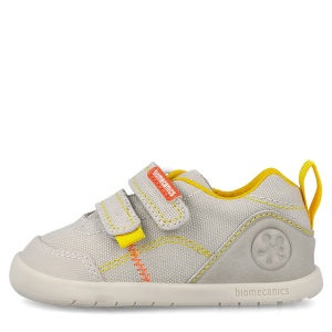 Pantofi barefoot băieți Biomecanics Beige Y Amarillo - Img 5