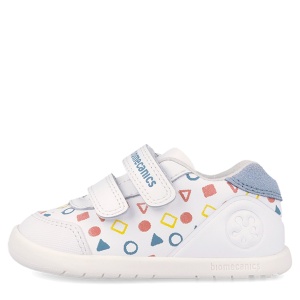 Pantofi barefoot băieți Biomecanics Blanco - Img 5