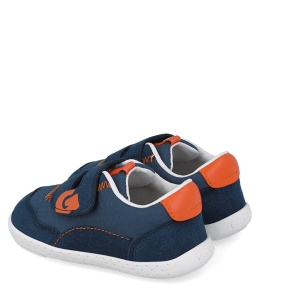 Pantofi barefoot băieți Garvalin 252335 Bleumarin - Img 3