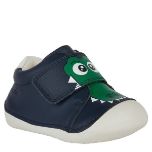 Pantofi bebelusi Tutim Navy — vedere în perspectivă