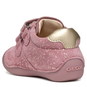 Pantofi bebeluși Geox Tutim Pink Platinum - B9440B/007NF/C8233 - spate